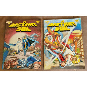 WARP‎ GRAPHICS 1984 - A DISTANT SOIL #1 and #3 - Collen Doran